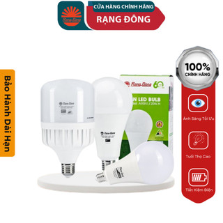  Bóng Đèn Led Buld Rạng Đông 30W 40W Hình Tròn Hình Trụ Bóng Siêu Sáng Tiết Kiệm Điện 
