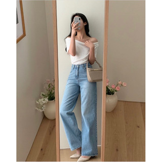 Quần Jean Basic Thiết Kế Hàn Có Sẵn ( Mã 1018)