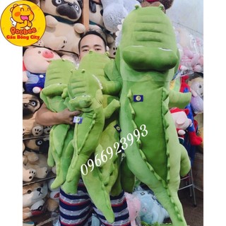 Gấu Bông Cá Sấu Gai Cao Cấp - Thú Nhồi Bông Con Cá Sấu Gối Ôm
