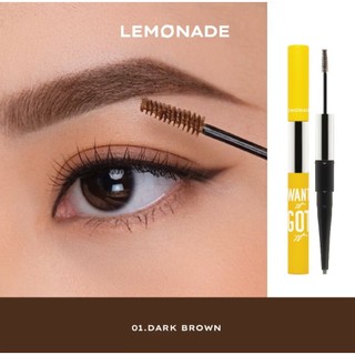 Chì kẻ mày 2 đầu LEMONADE Dual Eyebrow 2.75g