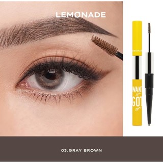Chì kẻ mày 2 đầu LEMONADE Dual Eyebrow 2.75g
