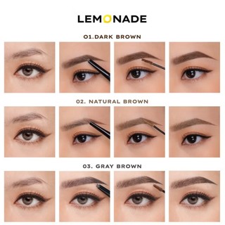 Chì kẻ mày 2 đầu LEMONADE Dual Eyebrow 2.75g