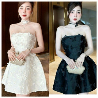 ĐẦM THIẾT KẾ ĐÍNH HỒ ĐIỆP