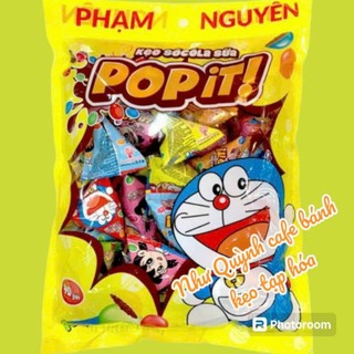 Túi 18 gói nhỏ kẹo socola sữa popit phạm nguyên siêu ngon
