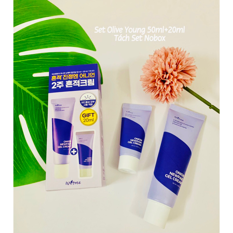 Gel dưỡng ẩm sáng da mờ thâm Onion Newpair Gel Cream