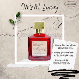 10ml Unisex Fragrance World Maison Vaporisateur Barakkat Rouge 540 Extrait De Parfum - Nước Hoa Unisex