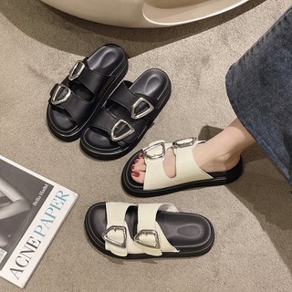  Dép nữ quai ngang đế cao su êm ái BRIDER chất xịn êm ái