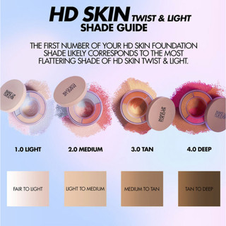 Phấn phủ bột Make Up For Ever HD Skin Twist & Light