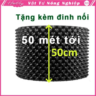 50 MÉT CAO 50CM Bầu ươm cây, chậu trồng cây thông minh V6 dày 6mm, tặng ốc vít--77902