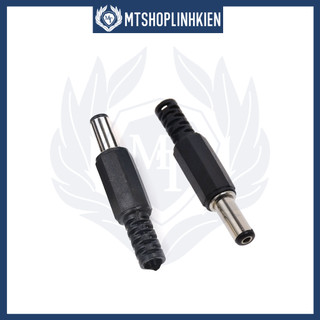 Jack dc đực 5.5x2.1mm, 5.5x2.5mm jack nguồn dc