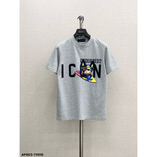 Áo phông nam D2 hoạ tiết gấu cực đẹp - Chất liệu vải cotton thoáng mát - Dễ phối đồ