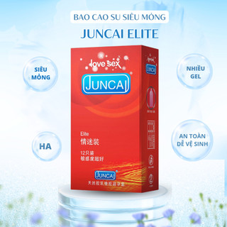 Bao cao su JUNCAI 003 Elite Ôm sát truyền nhiệt size 52mm