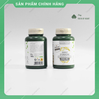 [Mẫu mới] Tinh Dầu Hoa Anh Thảo 1500mg Hữu Cơ Pháp Nat&Form Huile D’Onagre
