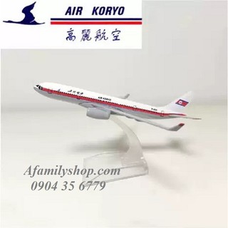 Mô hình máy bay tĩnh Air Koryo 16cm
