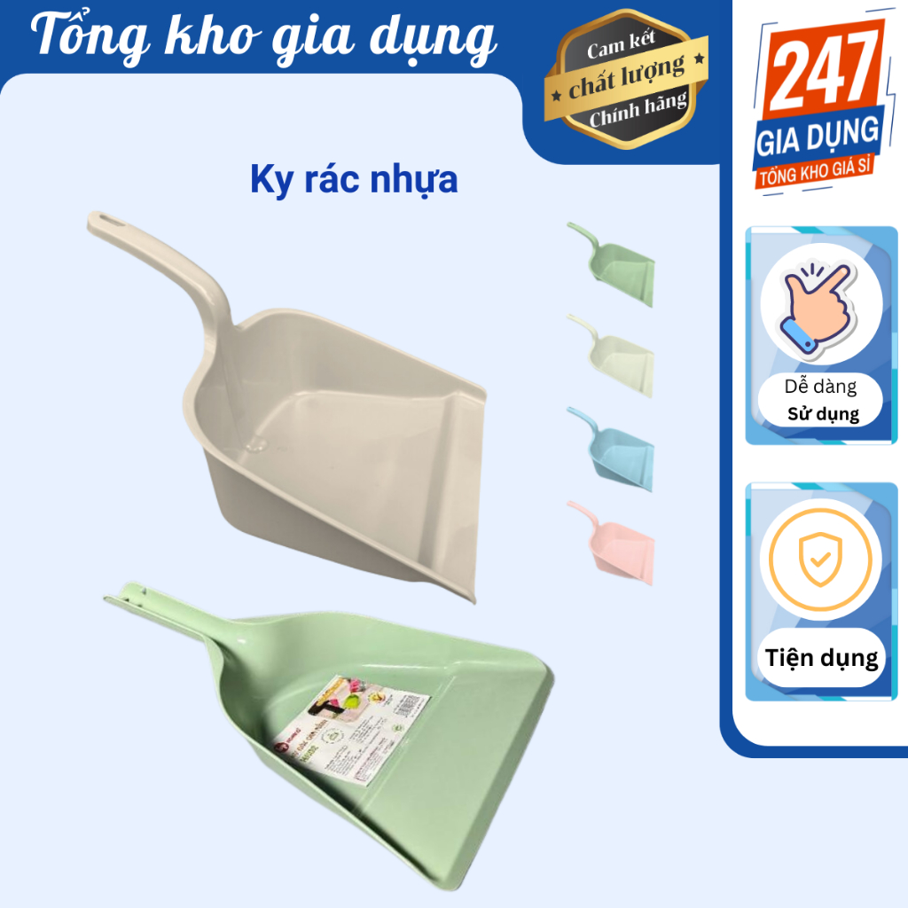 Ky hốt rác, ky xúc rác nhựa Hofaco