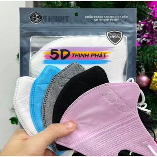 Combo 100 chiếc 5d kháng khuẩn thịnh phát . khẩu trang giá rẻ , khẩu trang 3d đen , khẩu trang đen