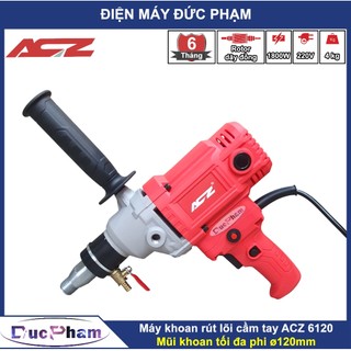 Máy khoan rút lõi bê tông cầm tay acz 6120 | máy khoan rút lõi acz 6120