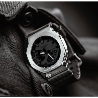 [Full Box] Đồng hồ nam GM-2100-1A Màu Đen Bạc Cao Cấp,  Chống Xước , Chống Shock Đa Chức Năng