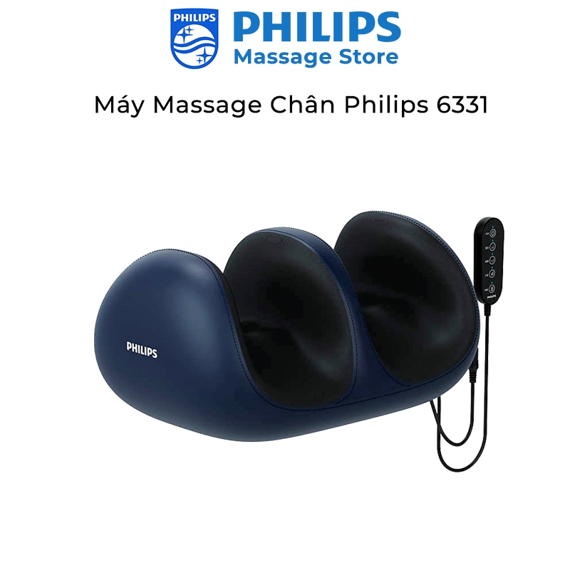 Máy Massage Chân PHILIPS 6331[BH 24 THÁNG] Mát xa vùng chân 2 chế độ và chườm ấm hiệu quả massage các vị trí của chân