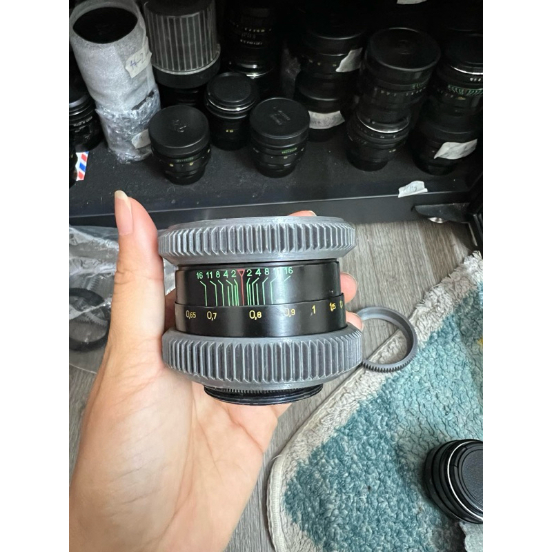 Vòng hỗ trợ lấy nét quay phim cho ống kính Helios, Tair