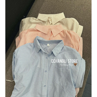 Sơ mi kẻ rúm siêu hot ChangLi