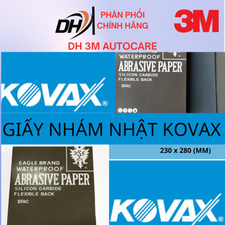 Giấy nhám nước kovax -đầy đủ độ hạt từ p100- p2000- dh 3m autocare.