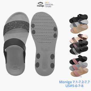 Dép Thái Lan Nữ Monobo Hai Quai Đế Cao Siêu Nhẹ, Êm - Moniga 7.1 7.2 7.7