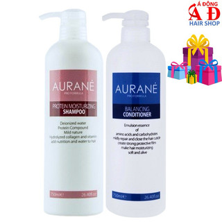 CẶP DẦU GỘI XẢ AURANE MOISTURE PHỤC HỒI TÓC SIÊU MƯỢT 750ML*2
