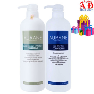 DẦU GỘI XẢ NGĂN GẦU AURANE SEAWEED ANTI-DANDRUFF SHAMPOO 750ML