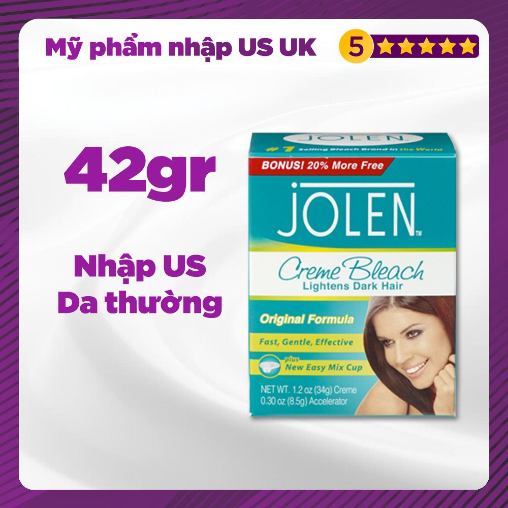Nhuộm lông mày Jolen 42gr Original - Hàng chính hãng nhập Mỹ
