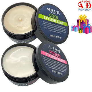 Sáp wax tóc nam Aurane Cool - Pround cứng - mềm chính hãng 80ml