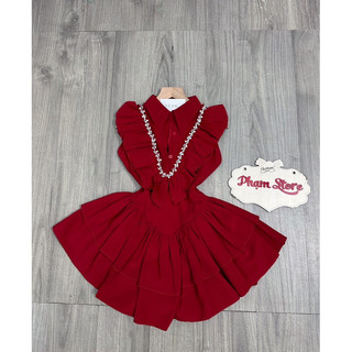 đầm xoè tiểu thư ống bí