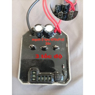 Mạch máy mài pin không chổi than 2 tựu lớn 3 tốc độ