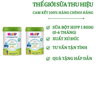 Combo 2 lon sữa sữa bột công thức hipp 1 800g