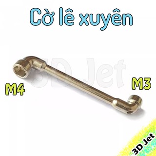 Cờ lê xuyên ốc mini M3 M4, co le mini, co le van oc
