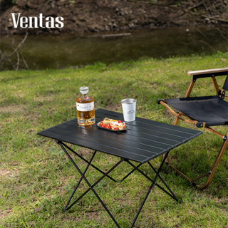 VENTAS Bộ Bàn Gấp Ngoài Trời - Thích hợp đi chơi picnic cắm trại du lịch phượt câu cá dễ lắp đặt mang theo
