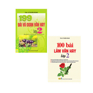 Sách - combo 199 bài và đoạn văn hay lớp 2 + 100 bài làm văn hay lớp 2 - nd