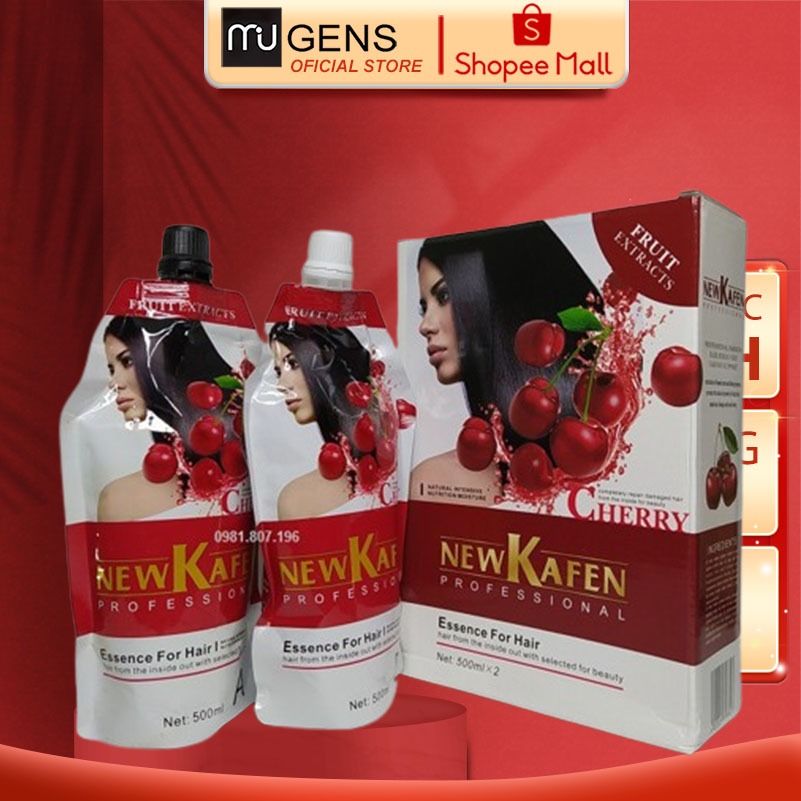 Nhuộm Phủ Bạc tóc Kafen 500ml X2 Nhuộm Tóc Đen, Nhuộm Tóc Nâu Tinh Chất Thảo Dược Hàng Công Ty