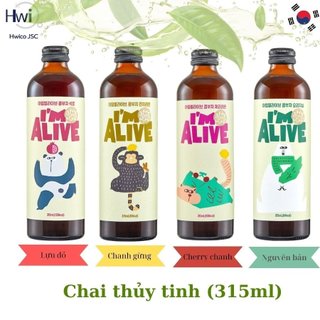 Trà lên men I’m Alive Kombucha 315ml/chai