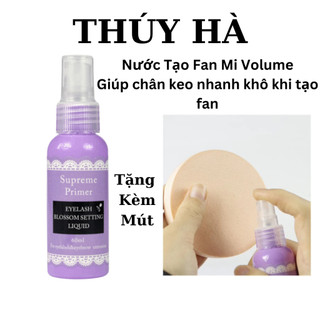 (TẶNG KÈM MÚT)Tạo fan tím_bộ tạo mi fan volume giúp chân keo nhanh khô_dụng cụ nối mi_mi fan_THÚY HÀ