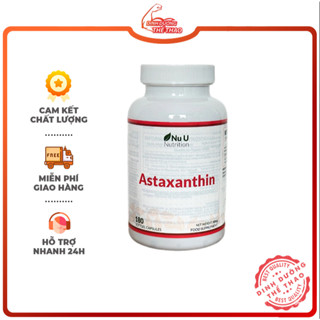 Astaxanthin Nuu Hỗ Trợ Chống O xi H óa Nuu Natural Astaxanthin 12mg (180 viên)