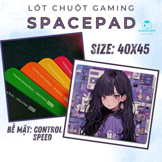 Pad chuột gaming SpacePad phiên bản cao cấp chống trượt - Lót chuột Spacepad chơi game, văn phòng