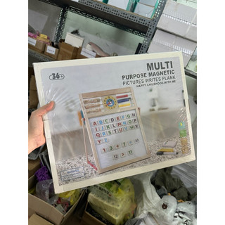 Bảng Ghép Chữ Gỗ 2 Mặt Cho Bé