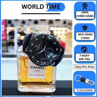 Đồng Hồ Nam Sunrise Dây Da 1138SA Chính Hãng Full Box  Kính Sapphire Chống Xước, Chống Nước, Dây Da Cao Cấp