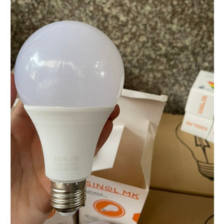Bóng đèn led bulb tròn kín nước 18w, ánh sáng trắng / vàng