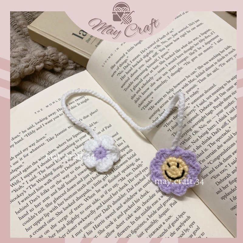 BOOKMARK LEN MÓC THỦ CÔNG