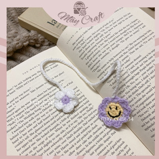 Bookmark len móc thủ công