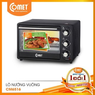 Lò nướng điện comet 16 lít cm6516 - hàng chính hãng