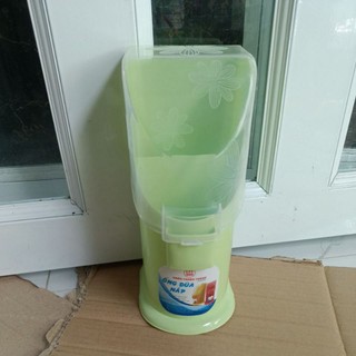 hộp để đũa muỗng có nắp, có đồ để tăm - ống đũa nắp