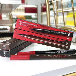 Bút Kẻ Mắt Nước Chống Trôi Clio Kill Superproof Brush Liner